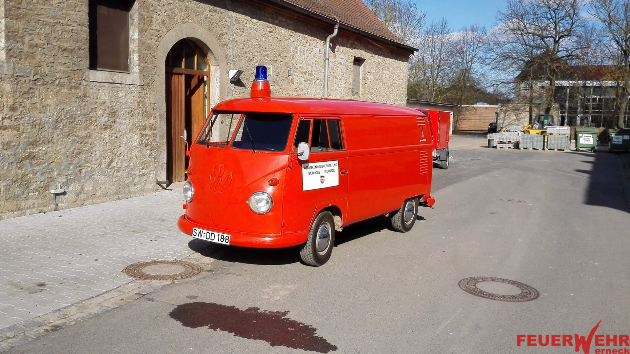 Der T1 der Betriebsfeuerwehr Schloss Werneck